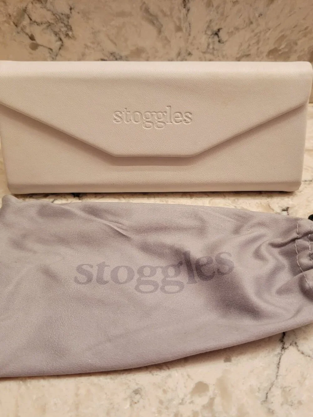STOGGLES SAFETY GLASSES GOGGLES EYEGLASSES BLUE LIGHT SQUARE PEACH 50 20 145
